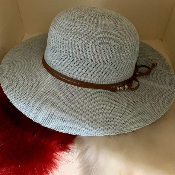 ?KOOR INGAL?Women\'s Wide Brim?Baby blue ?#KOOR